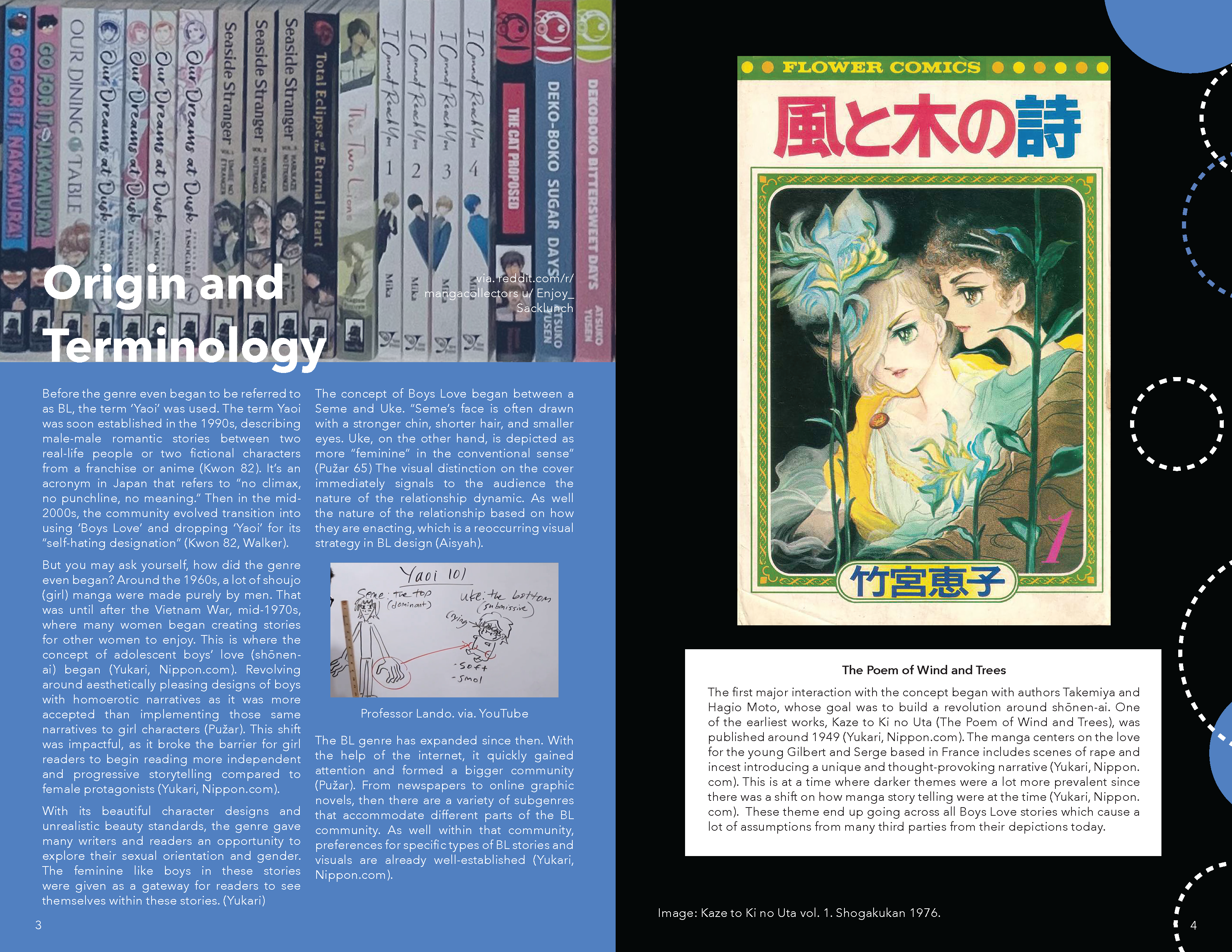 page three and four of the origin and terminology