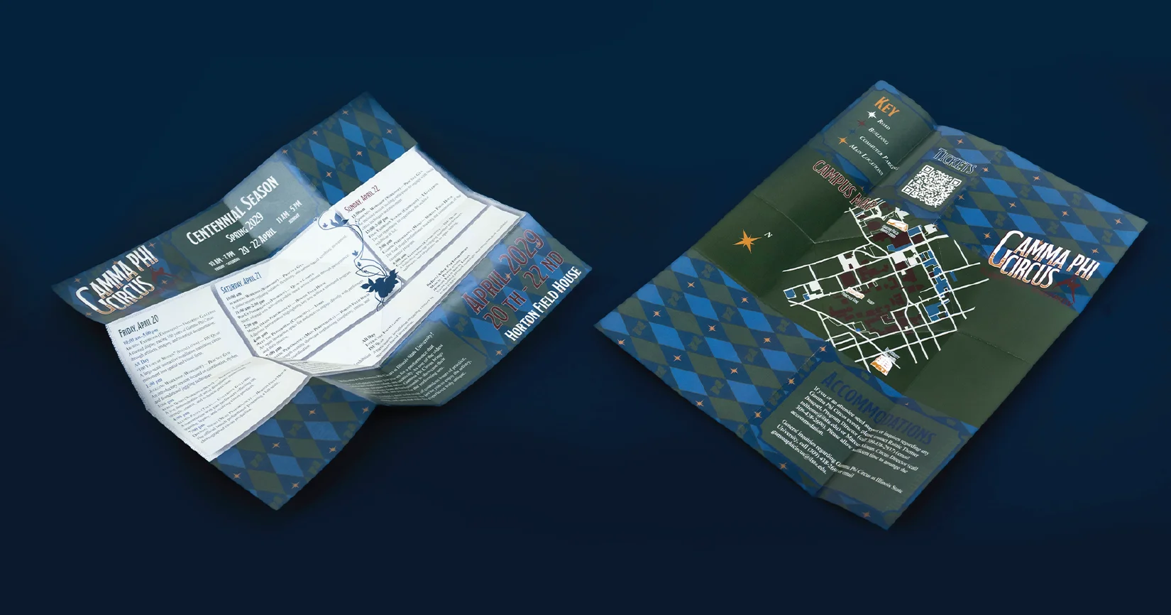 mockup of a model showing both the back and front of the t-shirt