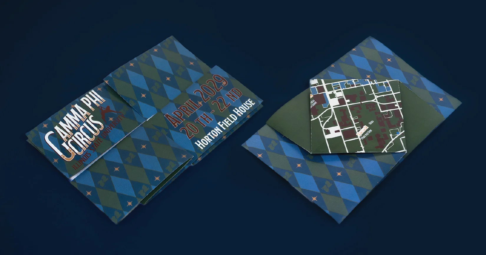 mockup of a model showing both the back and front of the t-shirt